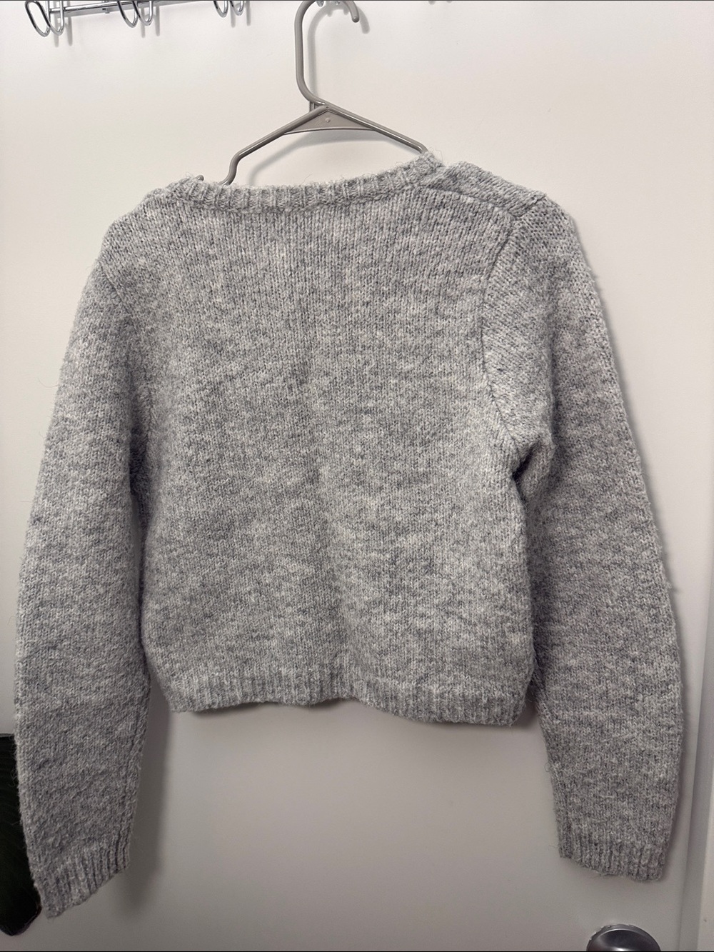 Gray Button-Front Cardigan - Picture 2 of 2